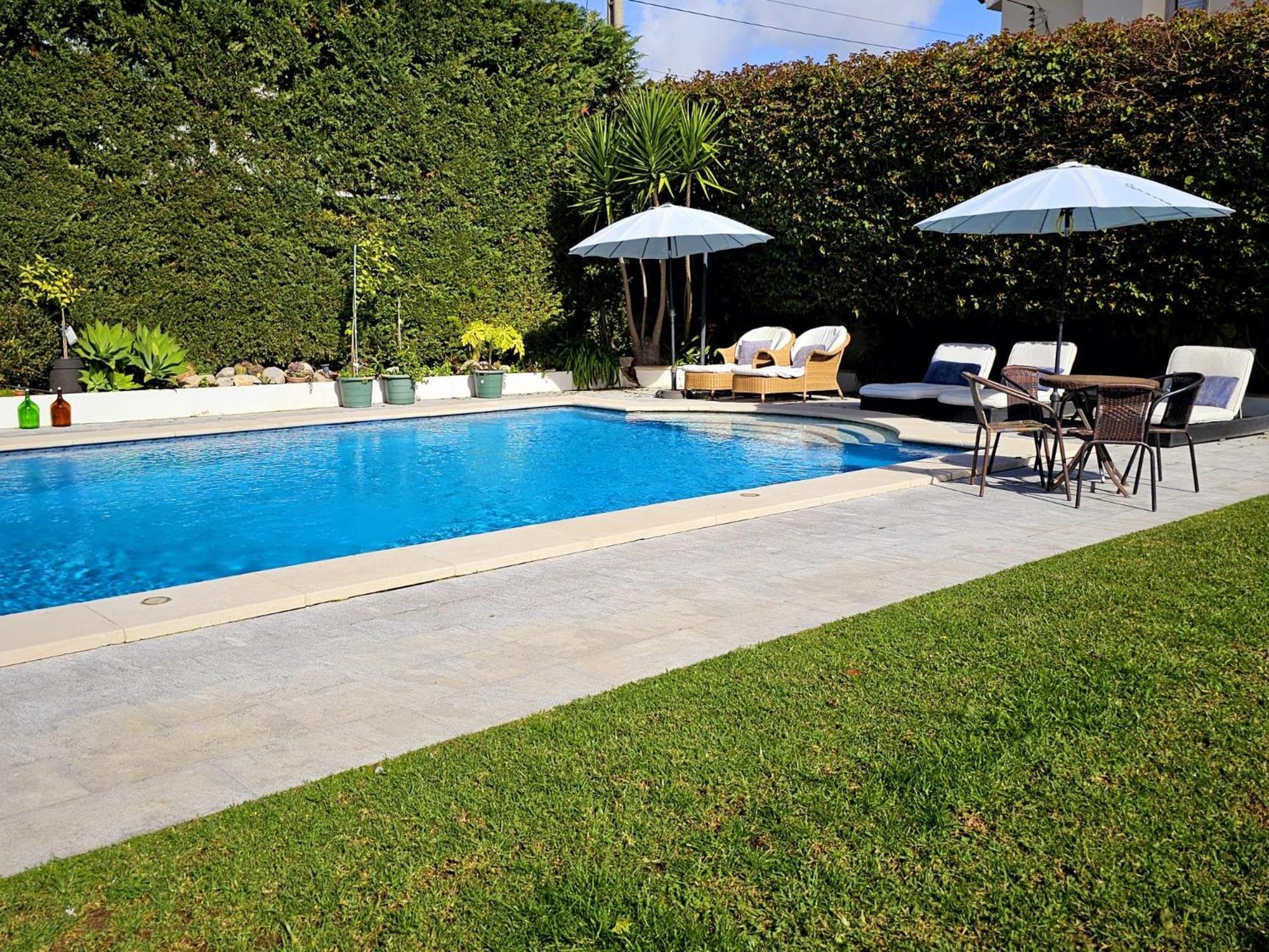 Charming Cozy Studio With Garden & Pool Κασκαΐς Εξωτερικό φωτογραφία